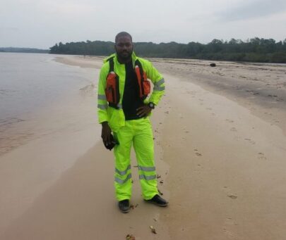 Assessment of elasmobranch species status in Gabonese artisanal fisheries in Corisco Bay, Gabon